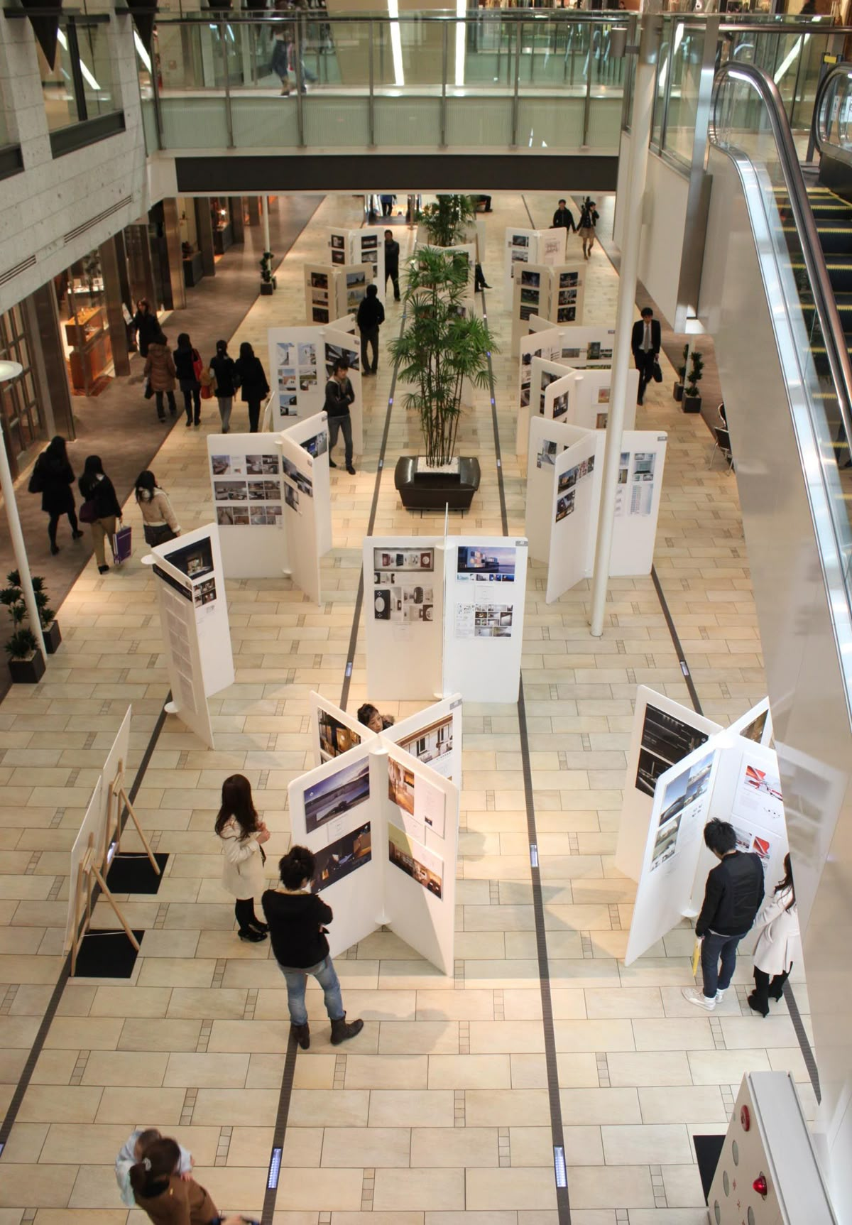 Exhibition photography illustration
